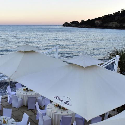 Panorama Terrazza Ristorante Villa Eva Beach